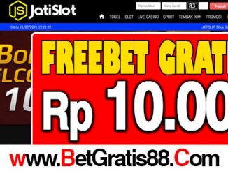 JATISlot Freebet Gratis Rp 10.000 Tanpa Deposit