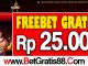 Label138 Freebet Gratis Rp 25.000 Tanpa Deposit