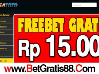 BursaToto Freebet Gratis Rp 15.000 Tanpa Deposit