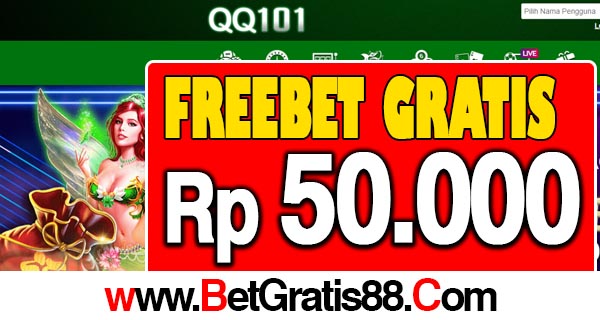 QQ101 Freebet Gratis Rp 50.000 Tanpa Deposit