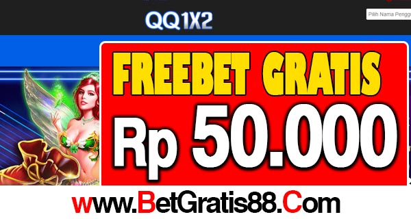 QQ1X2 Freebet Gratis Rp 50.000 Tanpa Deposit