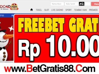 Ronaldo4D Freebet Gratis Rp 10.000 Tanpa Deposit