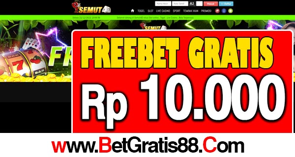 Semut4D Freebet Gratis Rp 10.000 Tanpa Deposit