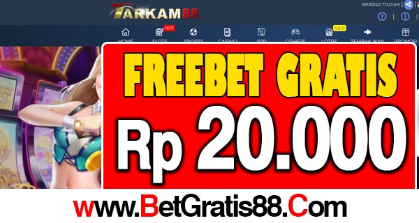 Tarkam88 Freebet Gratis Rp 20.000 Tanpa Deposit