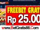 BDSlot88 Freebet Gratis Rp 25.000 Tanpa Deposit