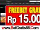 RegalBet Freebet Gratis Rp 15.000 Tanpa Deposit