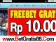 TokoBet99 Freebet Gratis Rp 10.000 Tanpa Deposit