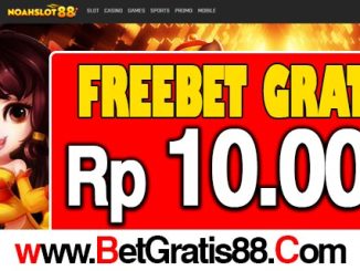 NoahSlot88 Freebet Gratis Rp 10.000 Tanpa Deposit