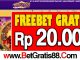 Daget77 Freebet Gratis Rp 20.000 Tanpa Deposit