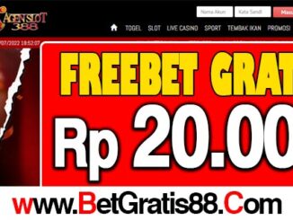 AgenSlot388 Freebet Gratis Rp 20.000 Tanpa Deposit