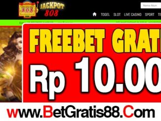 JACKPOT808 Freebet Gratis Rp 10.000 Tanpa Deposit