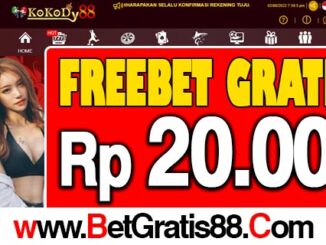 KOKODY88 Freebet Gratis Rp 20.000 Tanpa Deposit