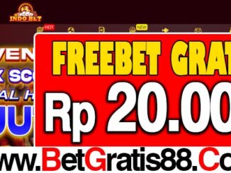 Indobet Freebet Gratis Rp 20.000 Tanpa Deposit