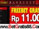 KITOBET Freebet Gratis Rp 11.000 Tanpa Deposit