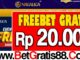 NagaLiga Freebet Gratis Rp 20.000 Tanpa Deposit