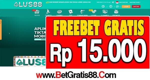 ALUS88 Freebet Gratis Rp 15.000 Tanpa Deposit