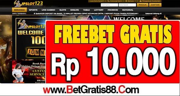 JPSLOT123 Freebet Gratis Rp 10.000 Tanpa Deposit