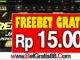 SLOTHARIAN Freebet Gratis Rp 15.000 Tanpa Deposit