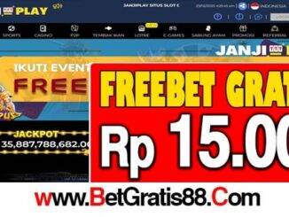 JANJIPLAY Freebet Gratis Rp 15.000 Tanpa Deposit