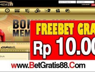 PREMIER189 Freebet Gratis Rp 10.000 Tanpa Deposit