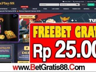 ERAPLAY88 Freebet Gratis Rp 25.000 Tanpa Deposit