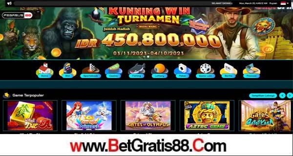 PEGASUS88 BONUS SLOT 100% NEW MEMBER