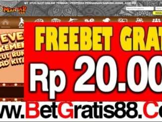 MANTAP168 Freebet Gratis Rp 20.000 Tanpa Deposit