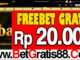 PISANG777 Freebet Gratis Rp 20.000 Tanpa Deposit