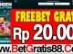 AGENSLOT168 Freebet Gratis Rp 20.000 Tanpa Deposit