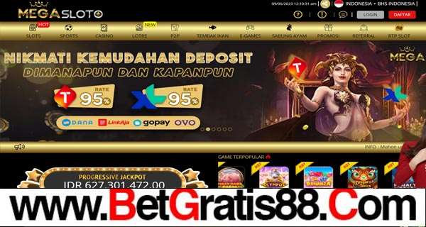 MEGASLOTO BONUS SLOT NEW MEMBER 100%