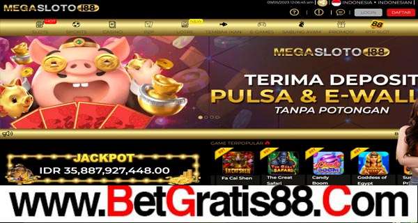 MEGASLOTO188 BONUS GAME SLOT 100% NEW MEMBER