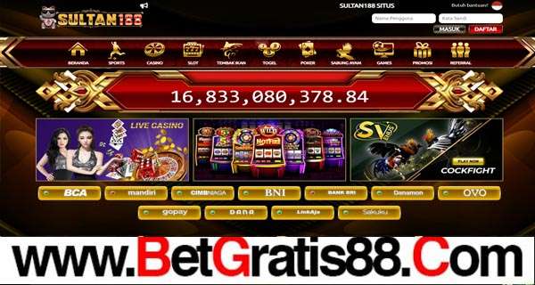 SULTAN188 BONUS SLOT 50% MEMBER BARU