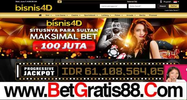 BISNIS4D BONUS NEW MEMBER SLOT 100%