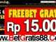 RAJANALO Freebet Gratis Rp 15.000 Tanpa Deposit