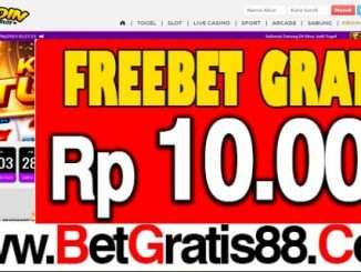 UDINSLOT Freebet Gratis Rp 10.000 Tanpa Deposit