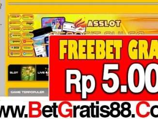 ASSLOT Freebet Gratis Rp 5.000 Tanpa Deposit