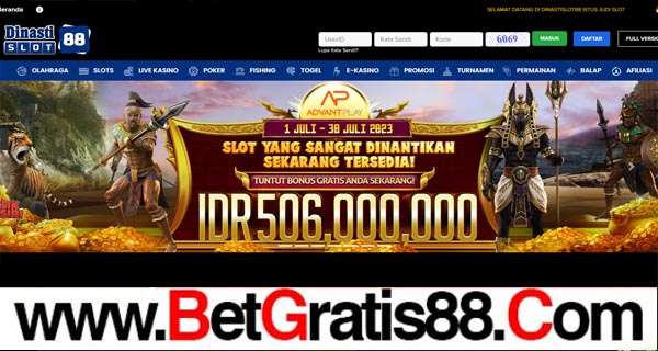 DINASTISLOT88 BONUS GAME SLOT 100% NEW MEMBER