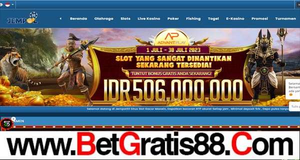 JEMPOL33 BONUS SLOT NEW MEMBER 100%