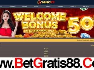 MNC77 BONUS SLOT 50% NEW MEMBER