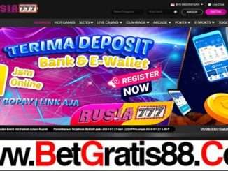 RUSIA777 BONUS 20% NEW MEMBER