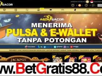 AGENGACOR BONUS SLOT 50% MEMBER BARU