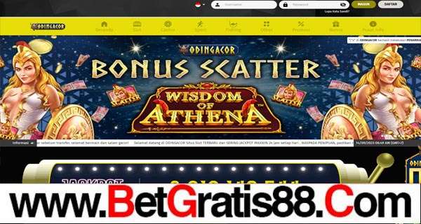 ODINGACOR BONUS SLOT 100% NEW MEMBER