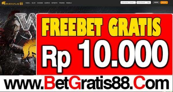 SPARTAPLAY88 Freebet Gratis Rp 10.000 Tanpa Deposit