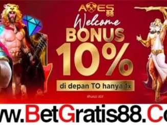 Axes88 Welcome Bonus 10% Khusus Slot 1 X TO