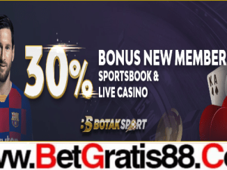 BOTAKSPORT BONUS NEW MEMBER 30%