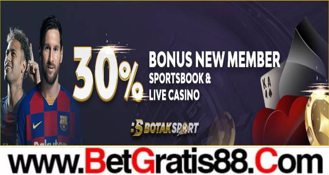 BOTAKSPORT BONUS NEW MEMBER 30%