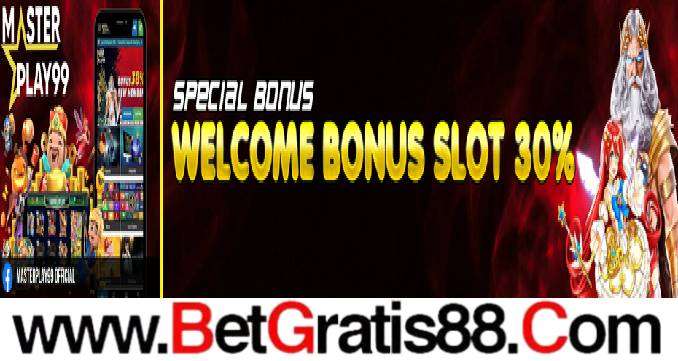 MASTERPLAY99 BONUS NEW MEMBER SLOT 30%