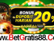 KAPITALSLOT BONUS DEPOSIT HARIAN 20%