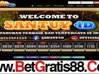 SANTUY4D BONUS SLOT 100% NEW MEMBER