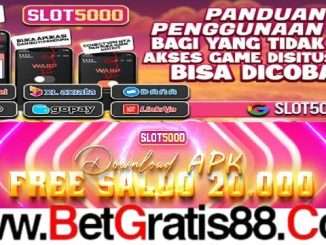 SLOT5000 FREEBET 20K TANPA DEPOSIT